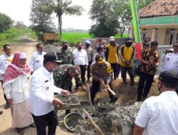 Wujud Nyata Pengabdian Untuk, Rakyat TNI-POLRI Dan Pemkot Serang Bangun Insfrastruktur