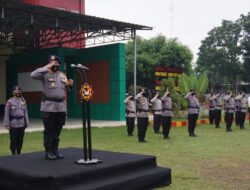 Sat Brimob Polda Banten Gelar Upacara Pemberian Penghargaan Kepada Personil yang Telah Bertugas di Papua