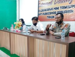 Sikapi Dinamika Masyarakat, Kapolsek Hadiri Lokakarya Mini di Puskesmas Pabuaran