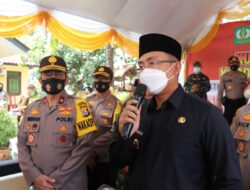 Kapolres Serang Kota Dampingi Wakapolda Banten Tinjau Kampung Tangguh Nusantara