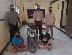 Kurang dari 24 Jam, Polsek Kasemen Ringkus Pelaku Curanmor