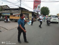 PERWAST Dampingi PWI Kabupaten Serang Bagikan 300 Masker