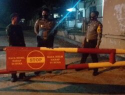 Ditengah Pandemi Covid-19, Polsek Taktakan Tingkatkan Patroli Pada Jam Rawan.