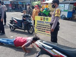 Polsek Wanayasa Gencar Melakukan Ops Yustisi Untuk Memutus Penyebaran Covid 19