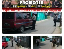 TNI – POLRI dan Satpol PP Masih Gencar Melakukan Operasi Yustisi Penerapan Prokes Covid 19 di kec pasawahan