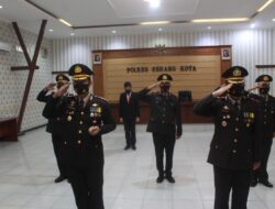 Polres Serang Kota Laksanakan Upacara Peringatan Hari Pahlawan Secara Virtual