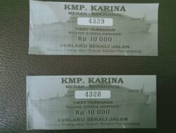 Tiket Tambahan Di Kapal Penyeberangan Merak – Bakauheni Berpontensi Jadi Ajang Bisnis