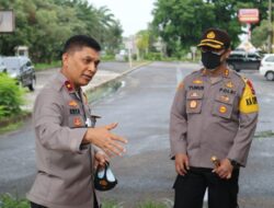 Ops Lilin Kalimaya 2020, Wakapolda Banten Kunjungi Pos Pam Di Daerah Polres Serang Kota