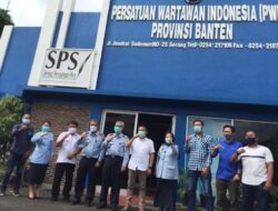 Tingkatkan Sinergitas PWI Provinsi Banten Kedatangan Kakanwil Kemenkumham Banten
