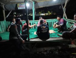 Ronda Siskamling, Polsek Cipocok Jaya Jalin Sinergitas Dengan Masyarakat