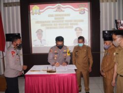 Polres Serang Kota Dan Pemkot Serang Tandatangani MoU
