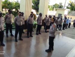 Polres Serang Kota Gelar Pengamanan Di PN Serang