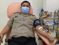 Sempimmen Polri Angkatan 61 Gelar Aksi Donor Darah PMI Kota Tangerang
