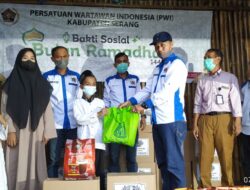 PWI Kabupaten Serang Berbagi Ramadhan, Santuni Anak Yatim dan Buka Puasa Bersama
