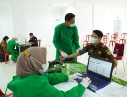 Dinkes Pemkab Tulangbawang Barat Kick Off Vaksin Sinovac Tahap II