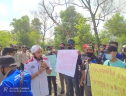 Puluhan Wartawan  Lakukan Aksi Demo, Korlap Aksi: Kita Akan Sikapi Terus Soal Pencemaran Limbah B3 di PT CBP