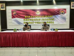 Polres Serang Kota Gelar Rapat Sosialisasi Bidang Kehumasan