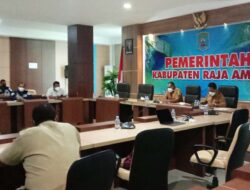 Cegah Penyebaran Covid-19, Forkompinda Raja Ampat Gelar Rakor