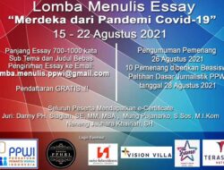 Pengumuman Pemenang Lomba Menulis Bertema “Merdeka dari Pandemi Covid-19