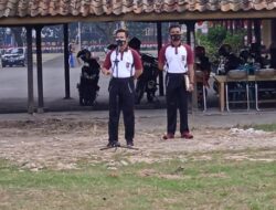Guna Meningkatkan Imun Tubuh, Polres Serang Kota Polda Banten Gelar Olahraga Ringan