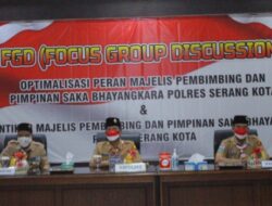 Polres Serang Kota Polda Banten Gelar FGD dengan Kwarcab Kota Serang