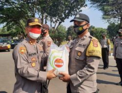 Polres Serang Kota Polda Banten Distribusikan 13 Ton Beras Untuk Warga Terdampak Covid-19