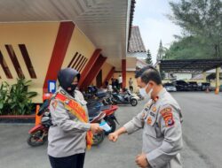 Polwan Siaga Jumat Polres Serang Kota Polda Banten