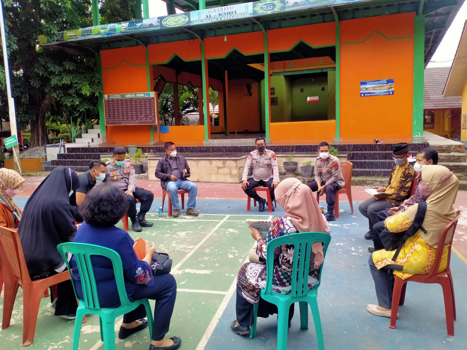 Kegiatan Rakor antar instansi dalam rangka kunker Presiden Jokowi ke kota serang
