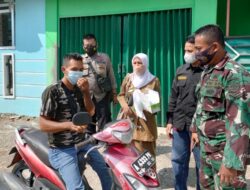 Polsek Serang Polres Serang Kota Bagikan 50 Masker