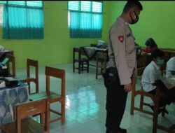 Polsek Cipocok Jaya Polres Serang Kota Monitoring Vaksinasi Covid-19