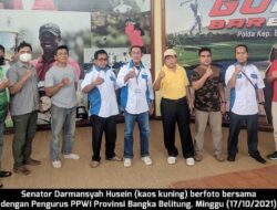 Pimpinan Komite 4 DPD RI Terima Audiensi PPWI Bangka Belitung