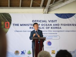 Minister Republic Moon Seong-hyeok of Oceans and Fisheries Republic of South Korea Visiter ke Waduk Jatiluhur