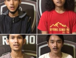 Aksi Unras Mahasiswa Ganggu Ketertiban Umum, Begini Permohonan Maaf Mahasiswa Yang Diamankan di Polres Serang Kota