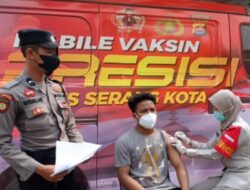 Polres Serang Kota Polda Banten Kembali Gelar Vaksinasi Presisi