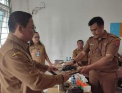 Pejabat Kesbangpol Kab.Nias Barat Lakukan Serahterima Jabatan