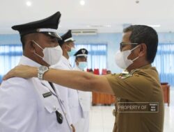 Bupati Nias Melantik Kepala Desa Antar Waktu Di Tiga Kecamatan