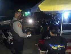 Patroli KRYD, Satsamapta Polres Serkot Polda Banten Himbau Prokes Dan Bagikan Masker