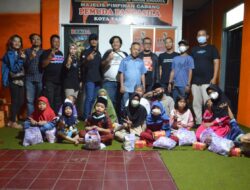 Anniversary Yang Ke-2, Media Fakta Khatulistiwa Santuni Puluhan Anak Yatim Piatu