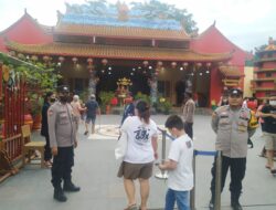 Antisipasi Gangguan Kamtibmas Polsek Kasemen Polresta Serkot Patroli Vihara