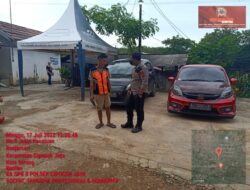 Polsek Cipocok Jaya Polresta Serkot Lakukan Patroli dan ingatkan Juru Parkir Antisipasi pencurian kendaraan bermotor