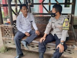 Polsek Walantaka Polresta Serkot  sampaikan himbauan Kamtibmas serta jagan abaikan Prokes