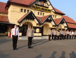 Personel Polresta Serkot Ucapkan Tribrata dan Catur Prasetya Tiap Apel Pagi.