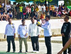 Kejuaraan Bola Voli Wilayah V Kepulauan Nias Di Buka Secara Resmi Oleh Bupati Nias Barat