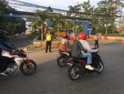 Polsek Cipocok Jaya Polresta Serkot, Laksanakan Giat Gatur Lalin di Terminal