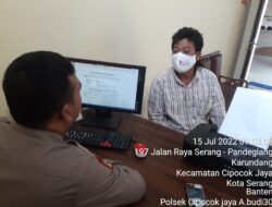 Laksanakan Pelayanan Laporan Kehilangan di  SPKT Polsek Cipocok Jaya Polres Serkot