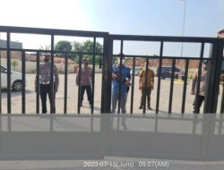 Perketat Pengamanan Mako Dari Ancaman OTK, Personil Polsek Kramatwatu Polresta Serkot Gelar Giat Sispam Mako