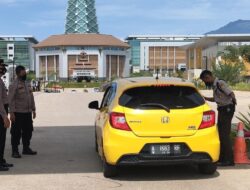 Patroli Dialogis Polsek Pabuaran Polresta Serkot Sampaikan Kamtibmas pada Satpam Kampus Universitas Sultan Ageng Tirtayasa