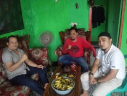 Panit Opsnal dan anggota Intelkam Polsek Kramatwatu Sambangi dan Calang Ormas LSM LAPBAS Cabang Kramatwatu