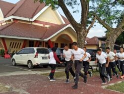 Kabag SDM Polresta Serkot Pimpin Bina Latihan Casis Gel 2 dan Gel 1