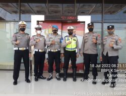 Ka Spkat Ajak Kegiatan Polsek Cipocok Jaya Polresta Serkot Sispam Mako Tingkatkan Keamanan Mako